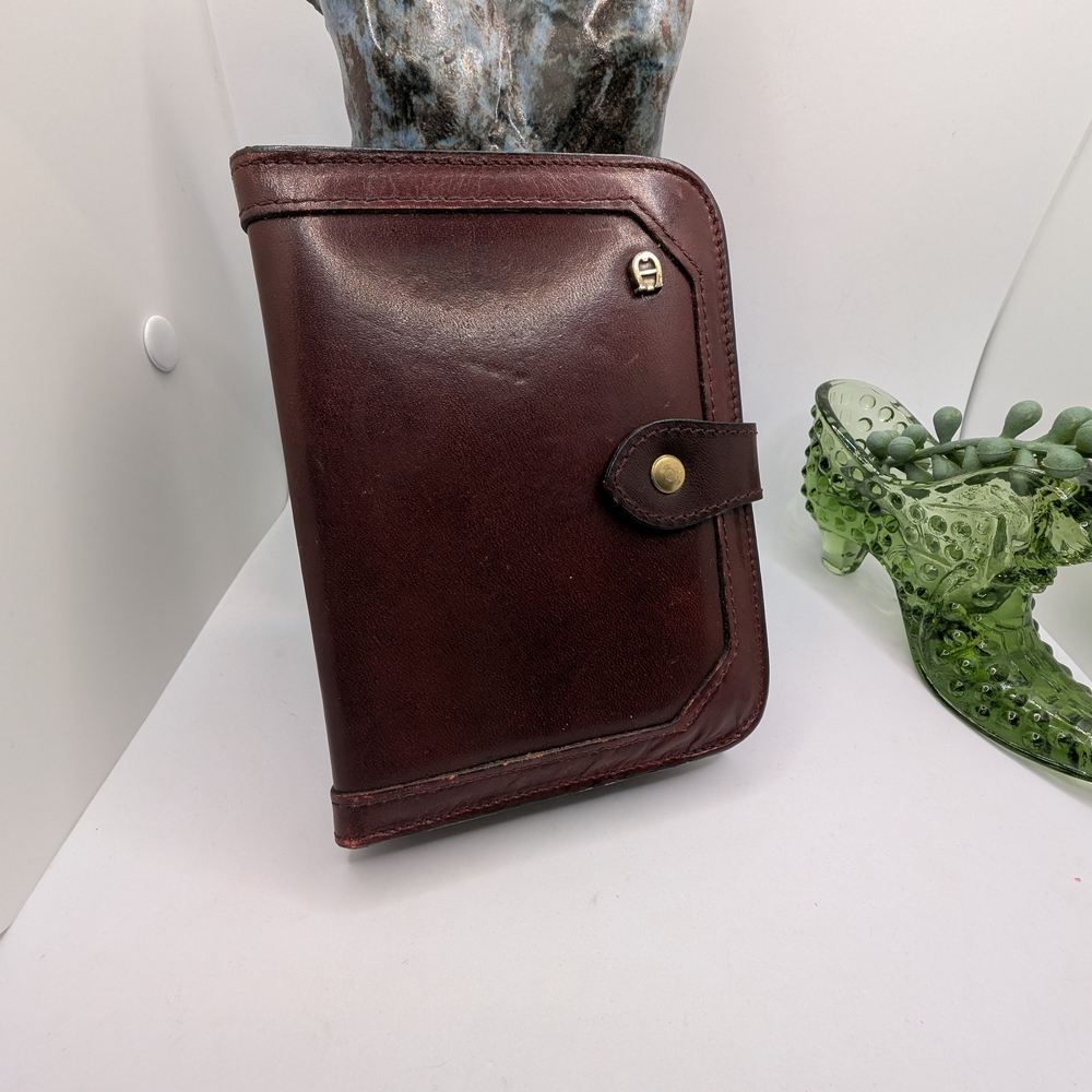 Etienne Aigner Vintage Playing Card Case‎ With 2 Decks Of Cards!!